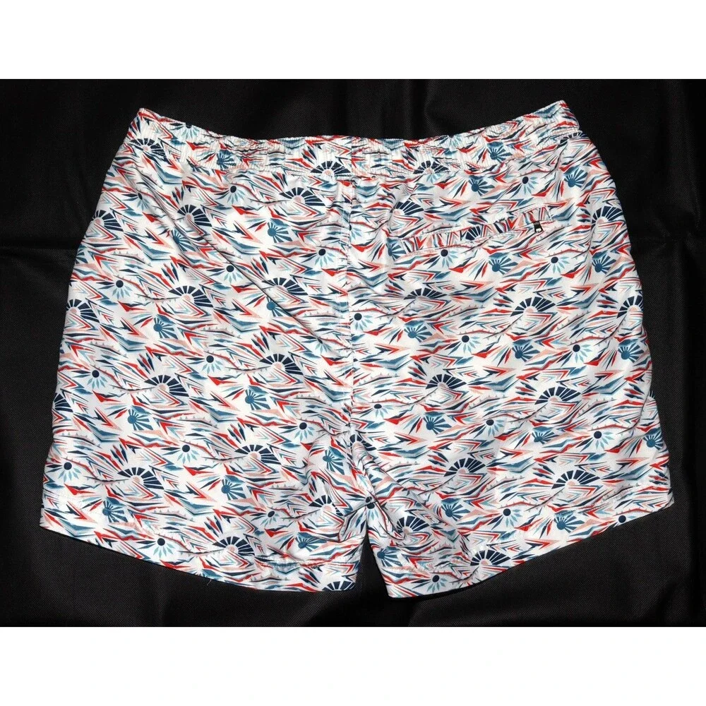 Onia White Sunrise Charles Swim Trunk‎ 5
